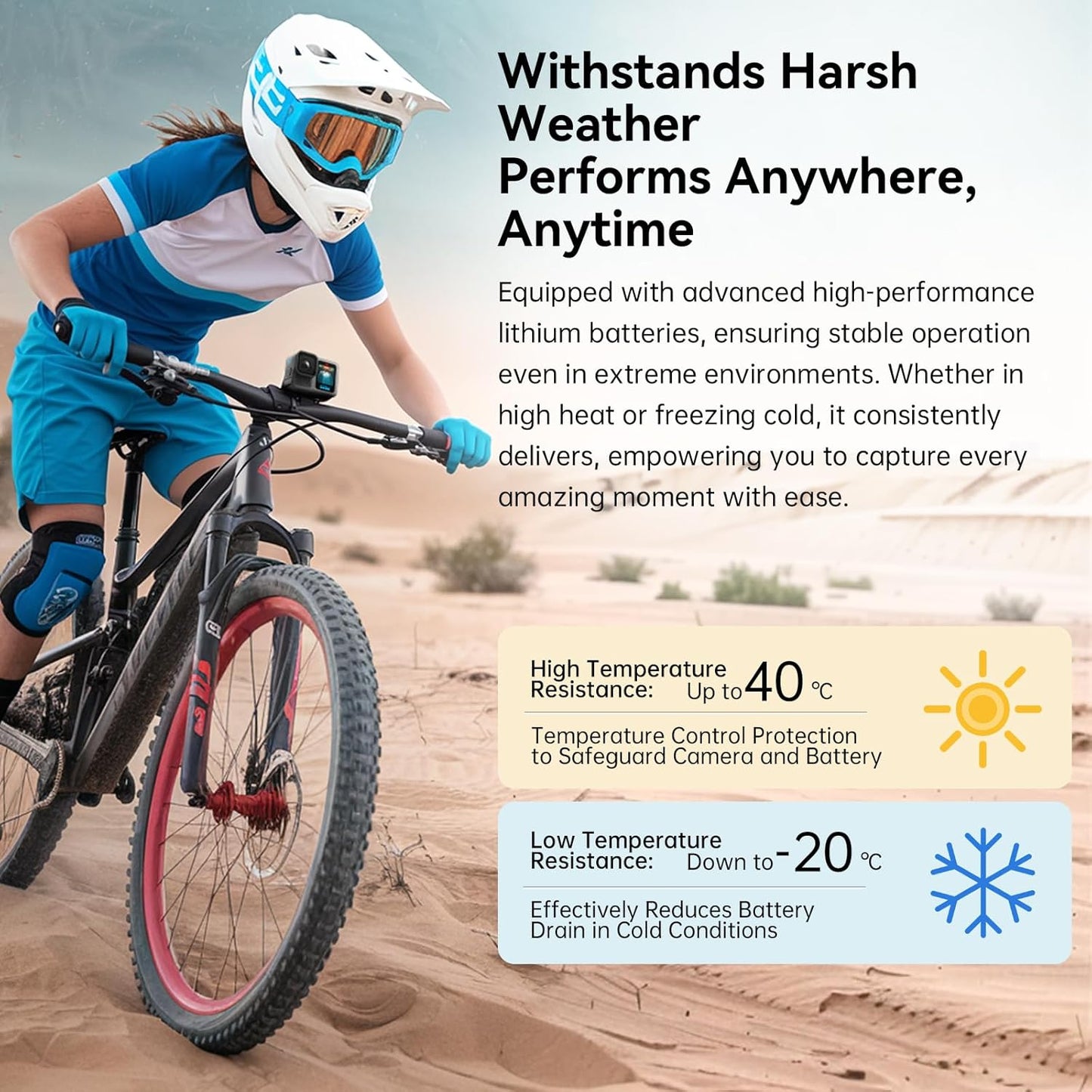 TELESIN Stamina Enduro Battery For GoPro HERO13 Black | High Endurance / Fast Charging