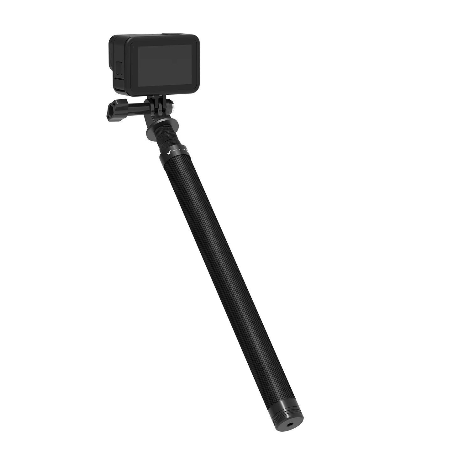 TELESIN 1.16m Carbon Fiber Ultra Light Selfie-Stick for GoPro and all Action Cameras