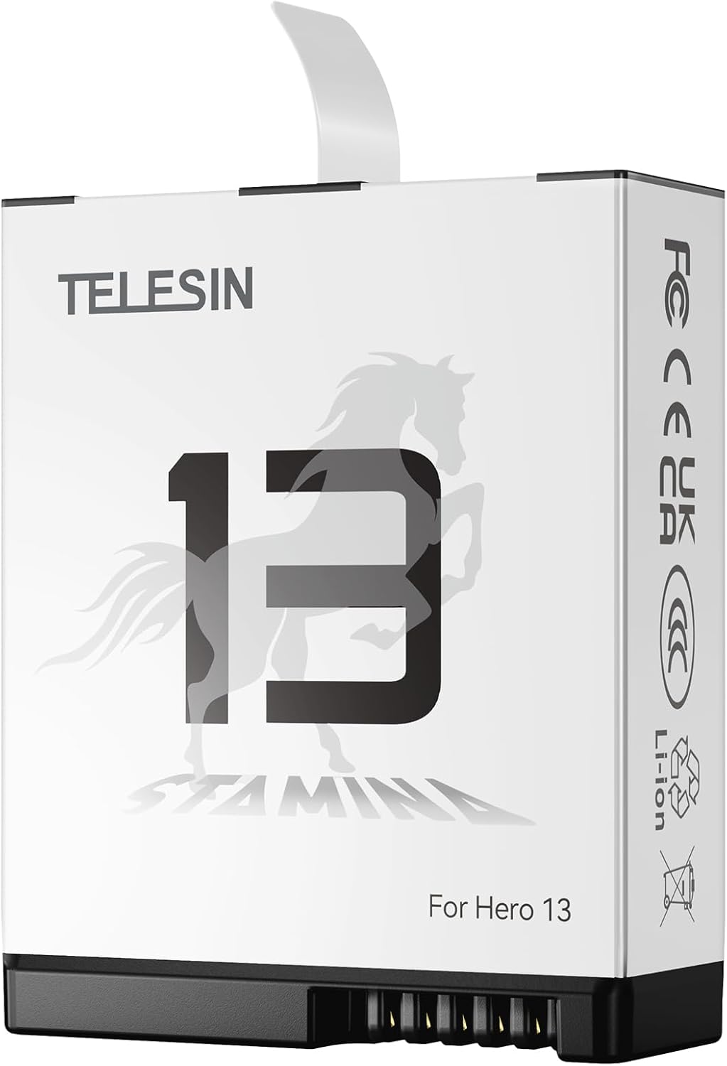 TELESIN Stamina Enduro Battery For GoPro HERO13 Black | High Endurance / Fast Charging