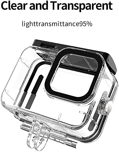 TELESIN 45M Housing with 3 Pack Dive Filters for GoPro Hero 13/12/11/10