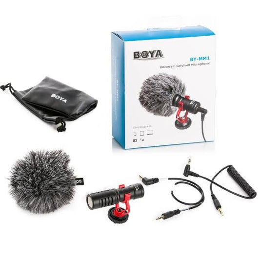 BOYA BY-MM1 Compact On Camera Shotgun Video Microphone