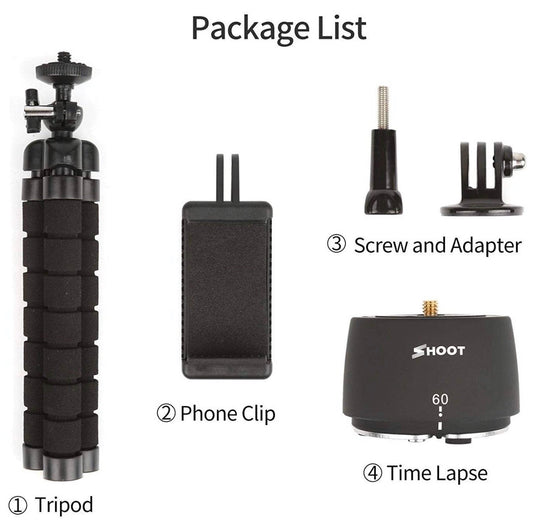 SHOOT 360 Time Lapse Tripod